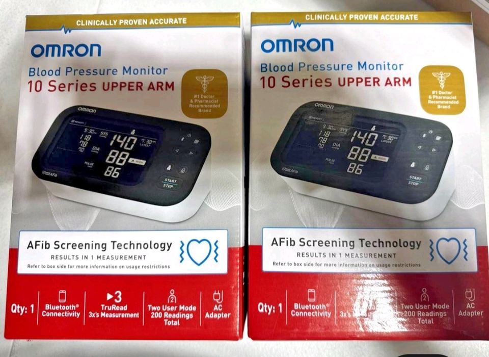 Тонометри Omron BP7465 (10 Series) з функцією AFib