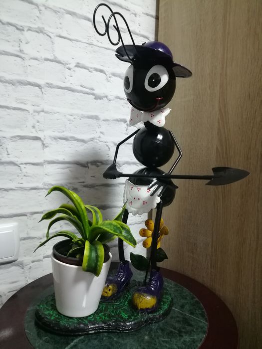 Садовый, металлический декор - Муравей.