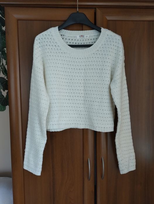 Sweterek ecri XS