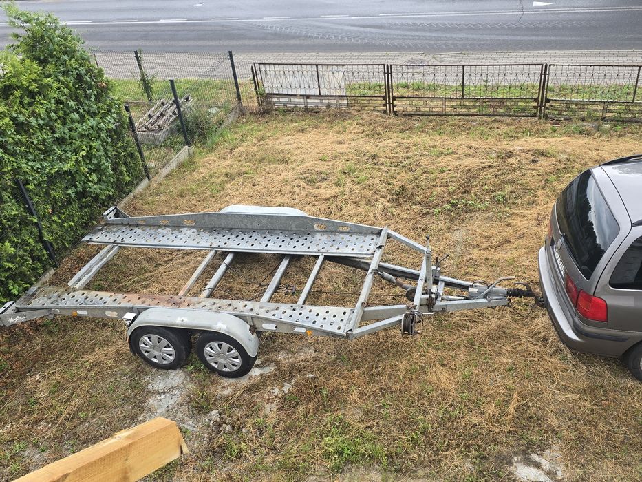 Laweta z siłownikiem łamana Boeckmann