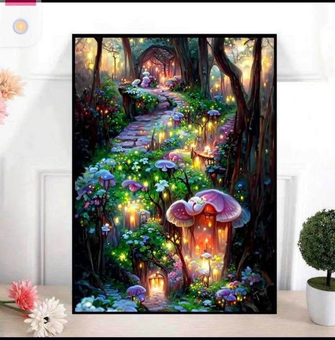 Набор для алмазной вышивки Детское Животные Фентези АВ премиум класс