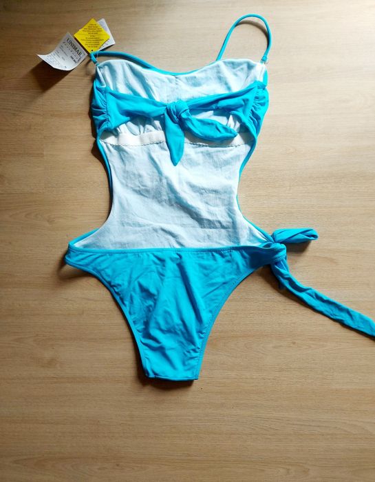 Fato de banho azul