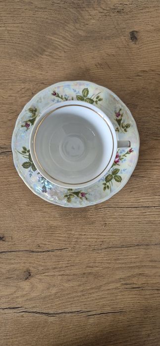 Filiżanka i spodek z porcelany Wawel,