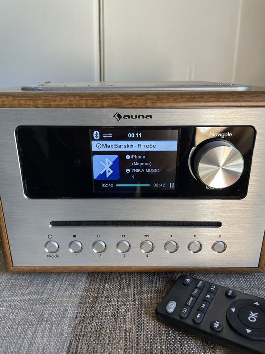 Интернет-радио Auna Silver Star CD Cube (Германия)