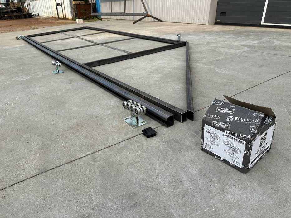 Комплект на відкатні ворота, Фурнітура для відкатних воріт, Звари сам