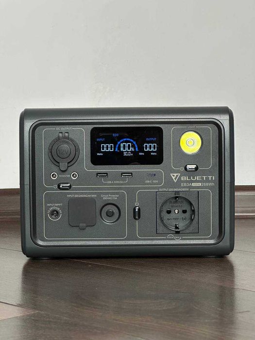 Зарядна станція Bluetti EB3A 600W 268Wh LiFePO4