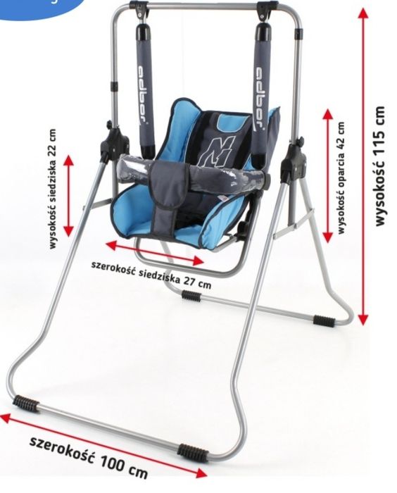 Huśtawka krzesełko na stelazu