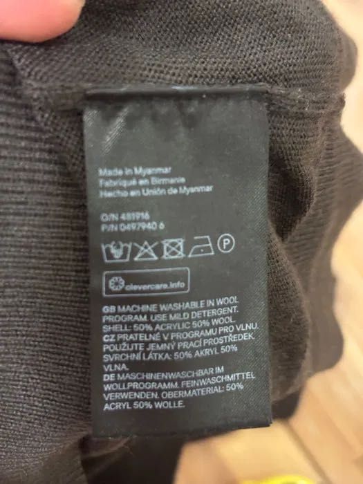 Sweter męski Merino H&M roz S