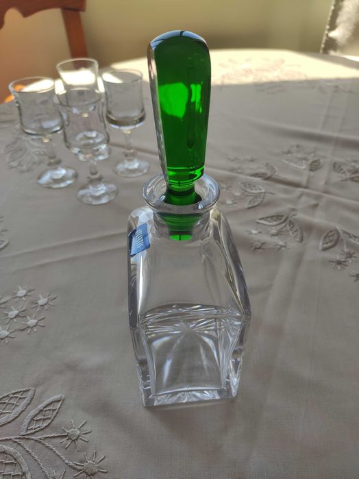 Garrafa de cristal atlantis