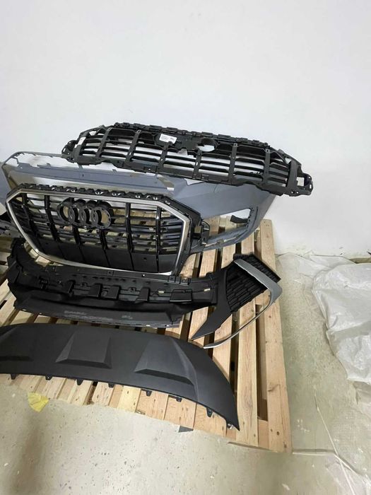 Бампер на Audi Q7 4M Lift, Ауди ку 7 рест, Ауді