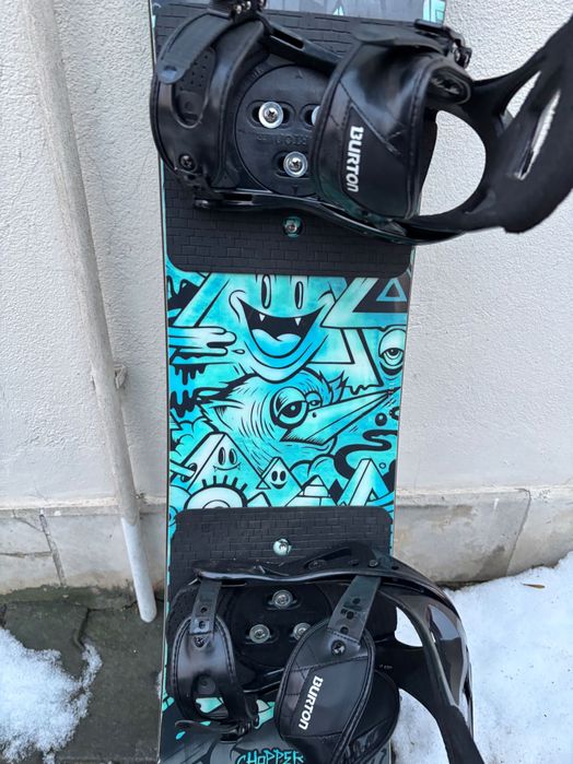 Burton chopper 120 cm z wiązaniami