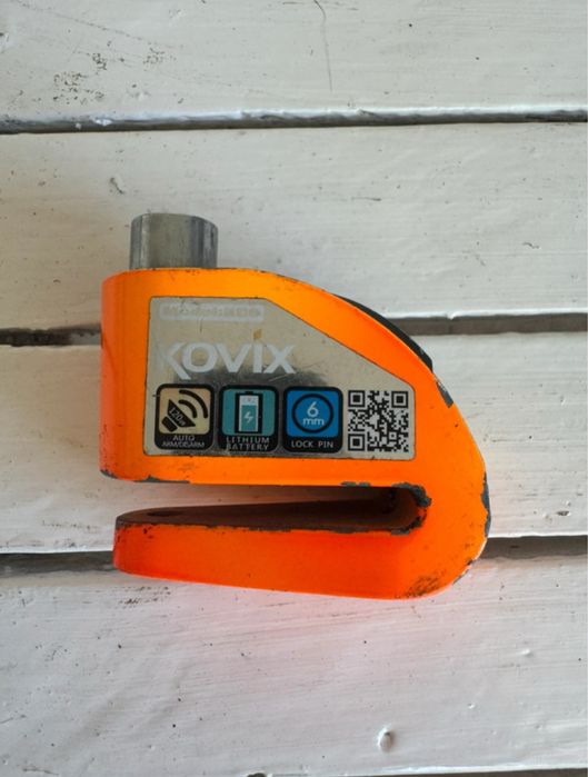 Cadeado para moto c/ alarme sonoro | Kovix