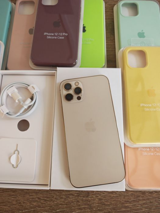 iPhone 12 Pro 6.1" 128GB Gold Aceito Reto