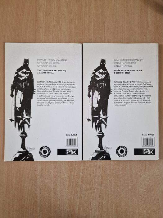 Batman Black & White część pierwsza część druga