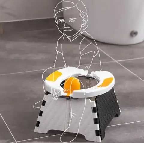 Горщик дитячий унітаз дорожній стілець в авто Горшок детский унитаз