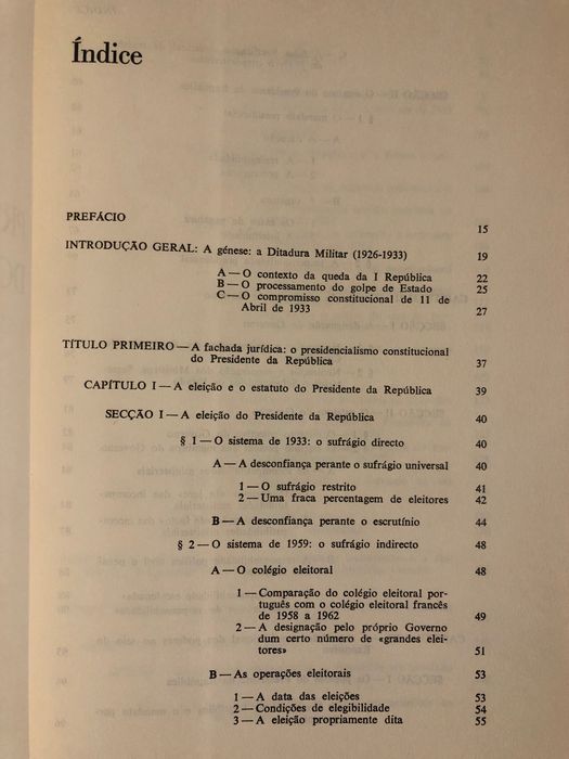 Supremo Tribunal de Justiça / O Presidencialismo do Estado Novo
