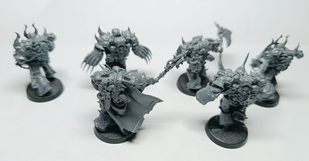 6X CHAOS CHOSEN Dark Vengeance Warhammer 40k Oop