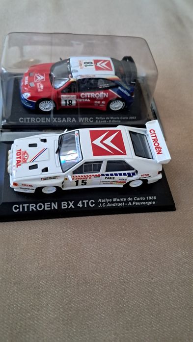1:43 Rally, audi, citroen, peugeot