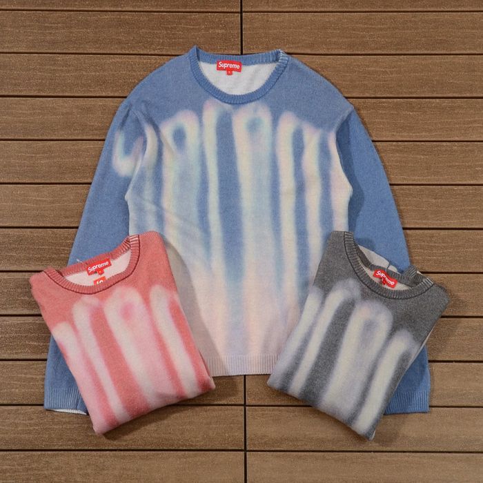 Светер Supreme Blurred Logo Sweater