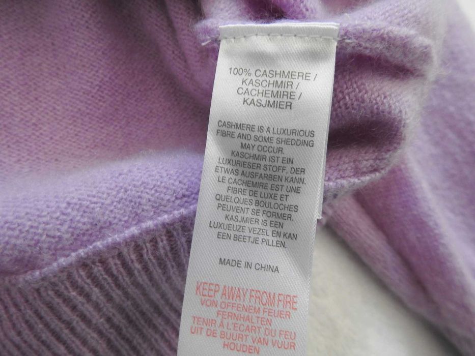 CRUSH. Kaszmirowy dres kaszmirowa bluza z kapturem i spodnie M L