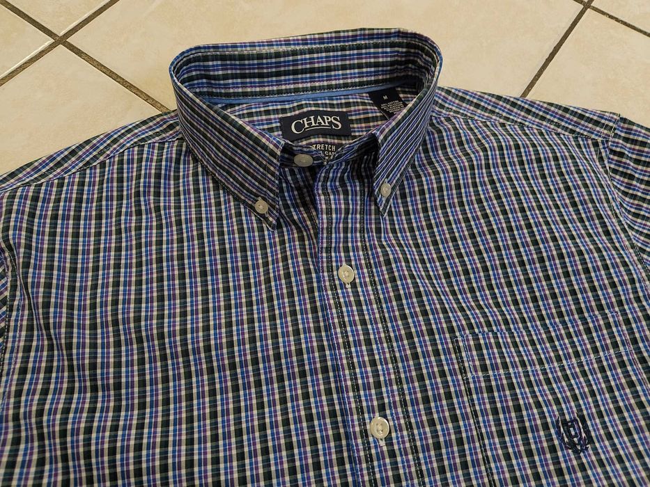 CHAPS by Ralph Lauren USA - NOWA! z LOGO Koszula Męska rozmiar L