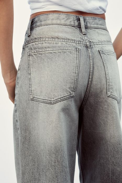 Джинси Zara асиметричні розмір 40 М L