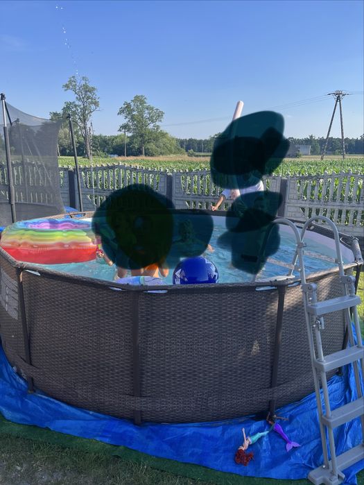 Basen ogrodowy stelażowy