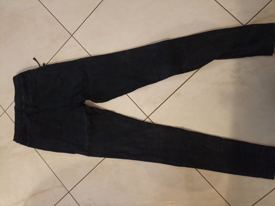 Spodnie leginsy jeansowe