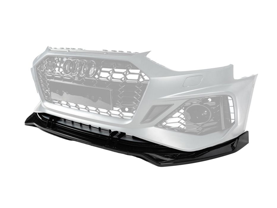 Audi A4 B9 2015-2024 рр. Передня Lip накладка V-3 (2020-2022)