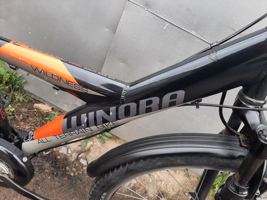 Велосипед 26 WINORA(алюм) 7 пере.планетарка SRAM,Німеччина.