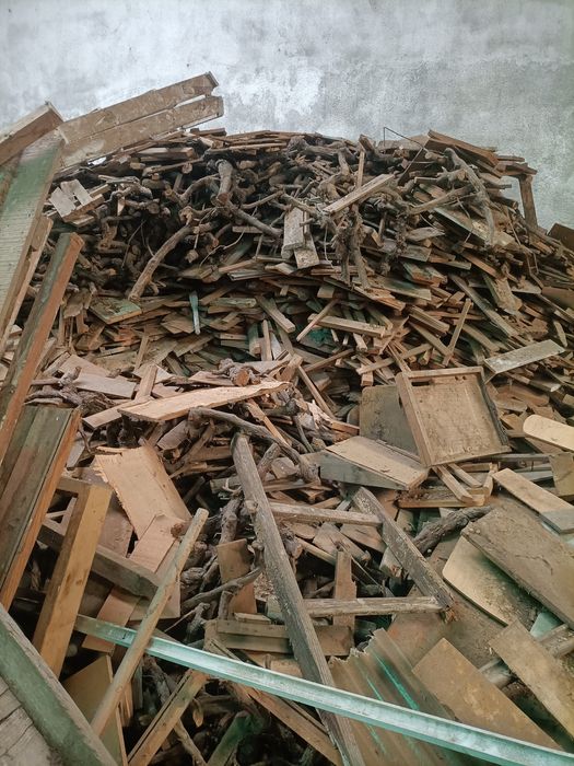 Lenha miúda seca, diversa