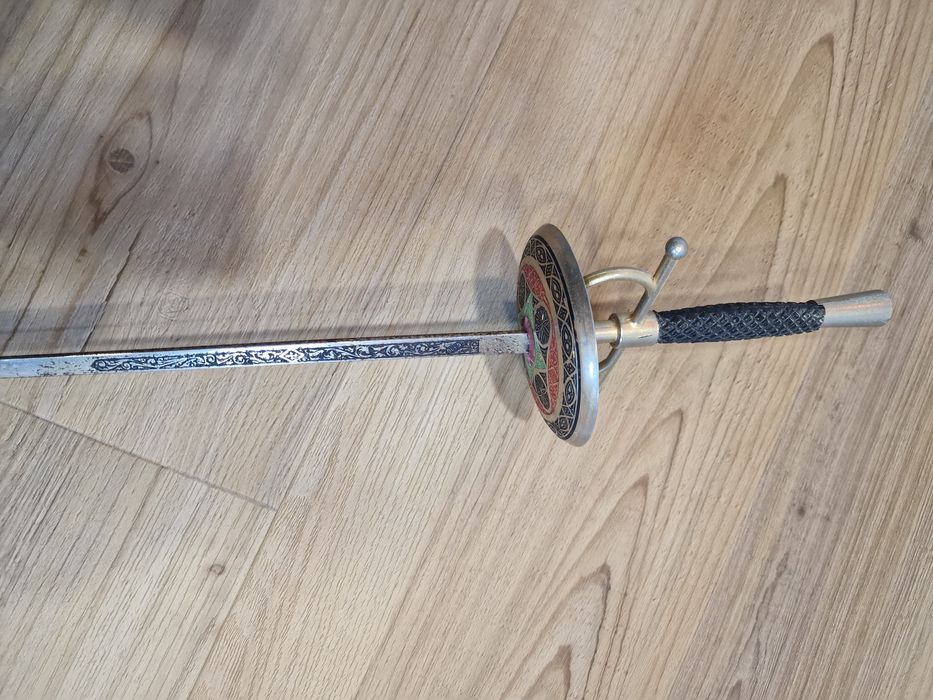 Espada decorativa de esgrima ornamental