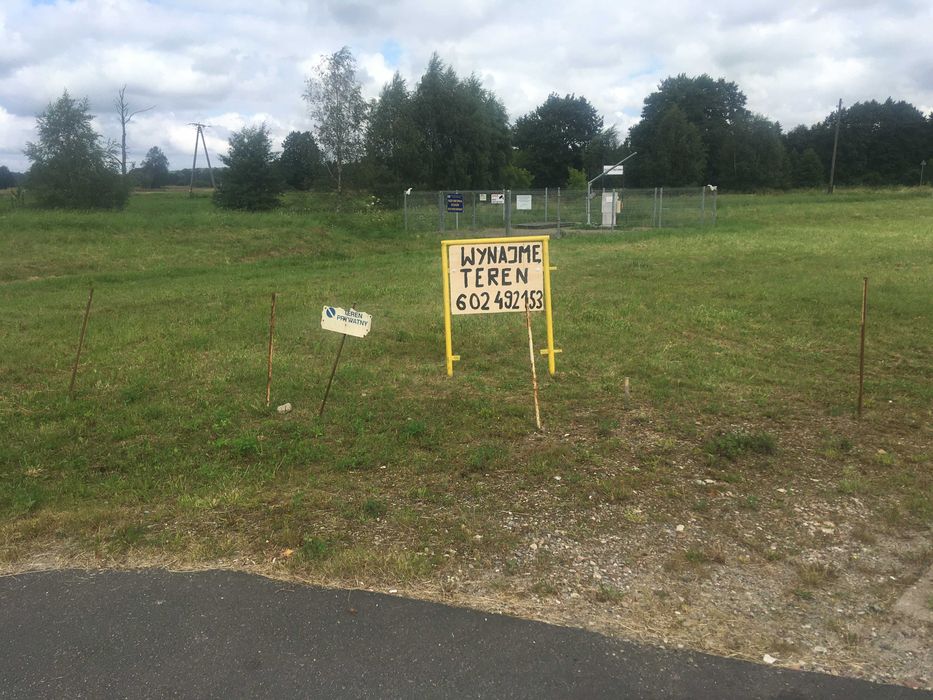 Wydzierżawie teren 1000m - Widok 2