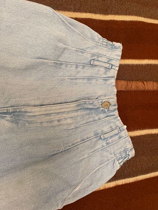 Джинсы багги zara