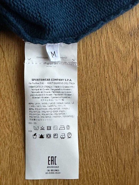 Мужской свитер  Stone Island, оригинал