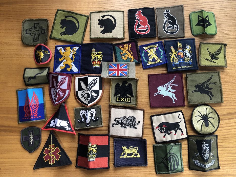 Колекційні шеврони, нашивки, патчі, погони Європи та США