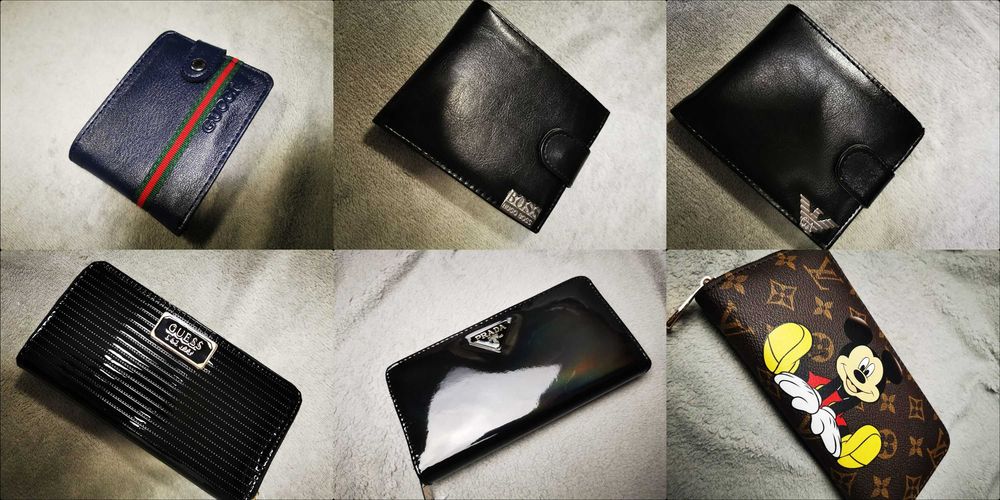 Portfele Meskie Damskie Gucci Boss Armani Prada Guess Premium