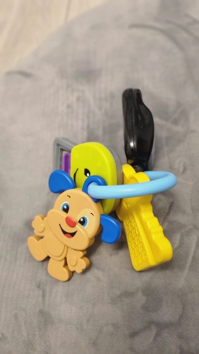 Klucze kluczyki do auta i domu fisher price szczeniaczek pilot