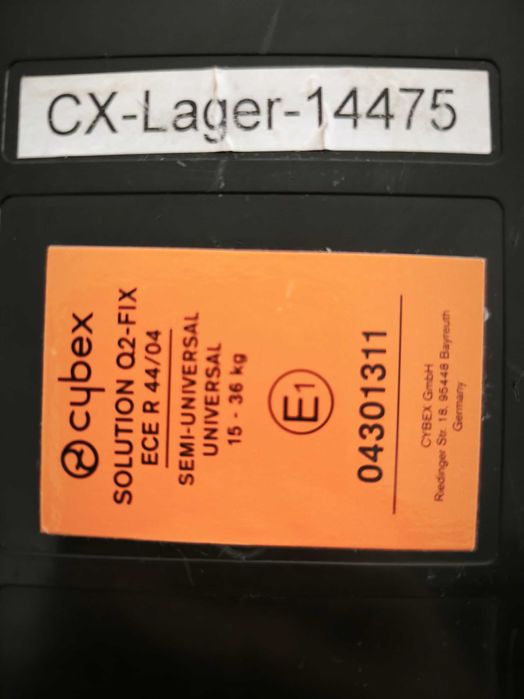 Cadeira Auto CYBEX Solution Q2-Fix (Grupo 2/3)