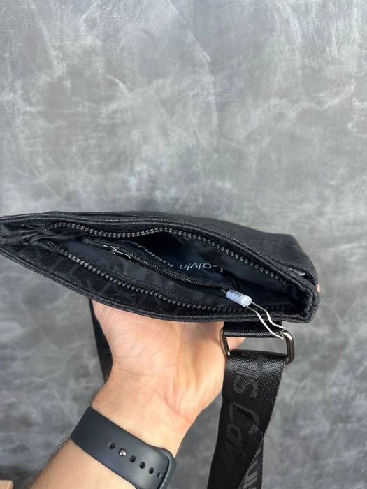 Мужска сумка кельвин кляин на через плече, чоловіча барсетка придбати