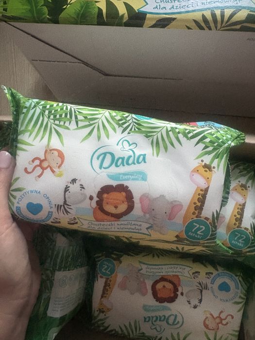 Dada chusteczki nawilzane 2 duze kartony