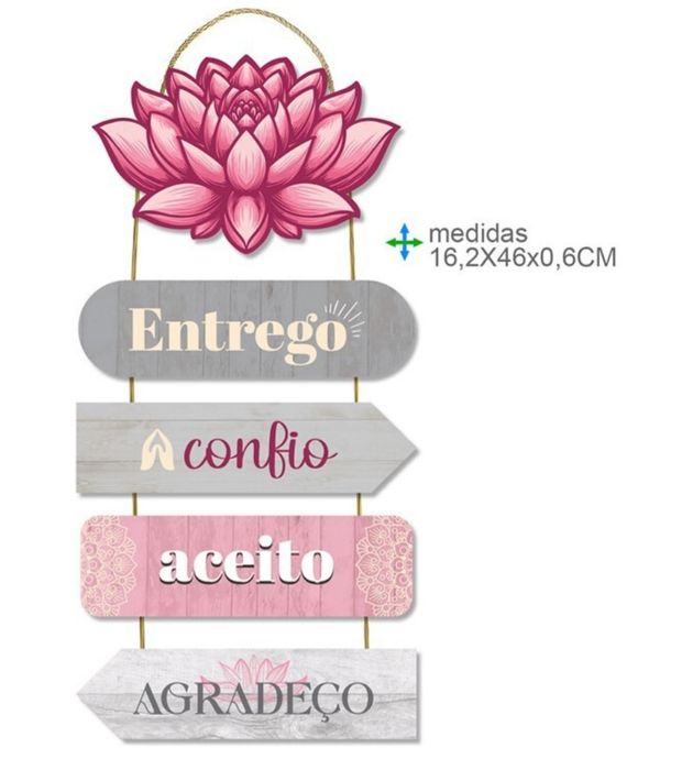 Placa decorativa