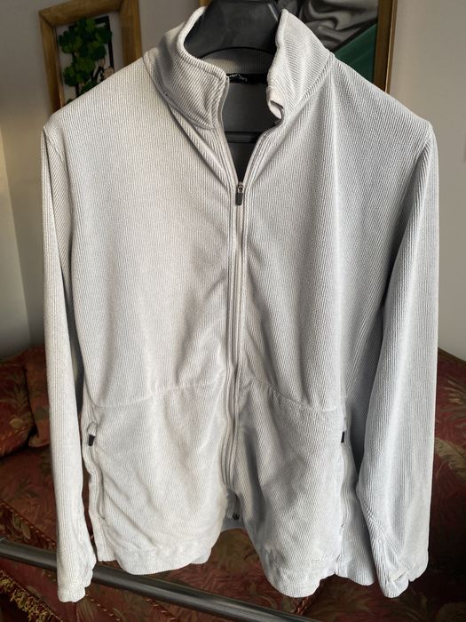 Bluza damska szara r. L polar turystyczny narciarski termoaktywny