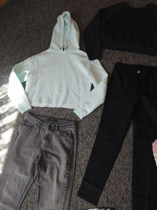 TANIO Młodzieżowe ciuszki tak na 15-16lat rozm 10-12