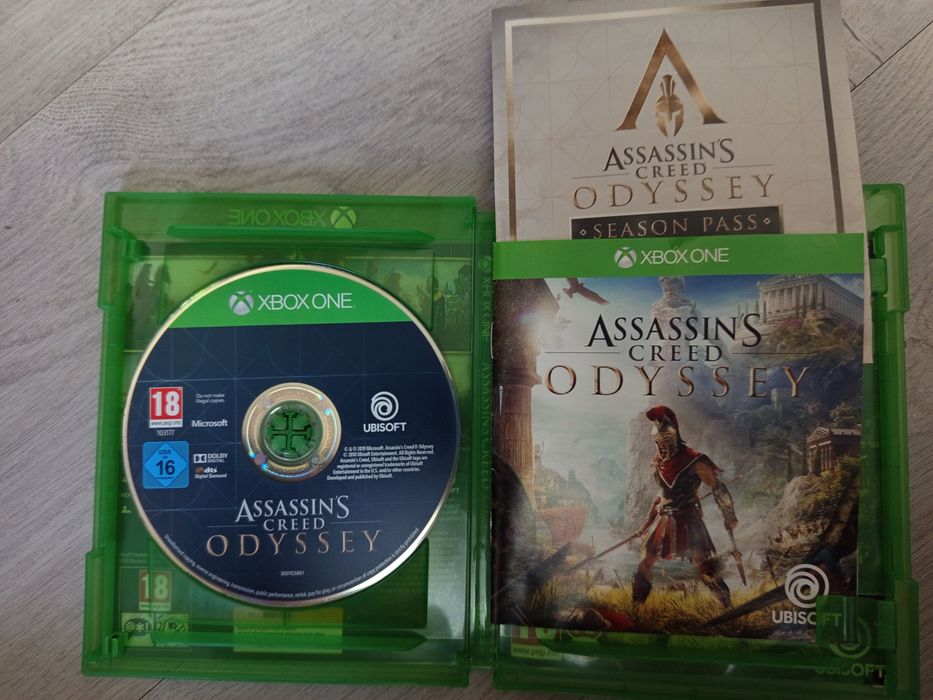 Диск  Assassins creed Odyssey для xbox