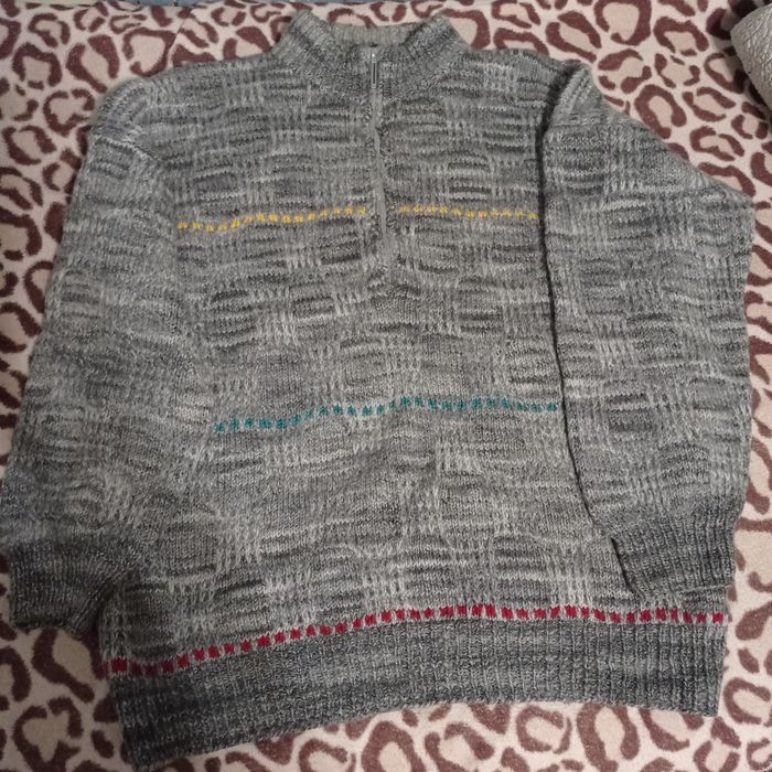 Мужской свитер теплющий большого размера