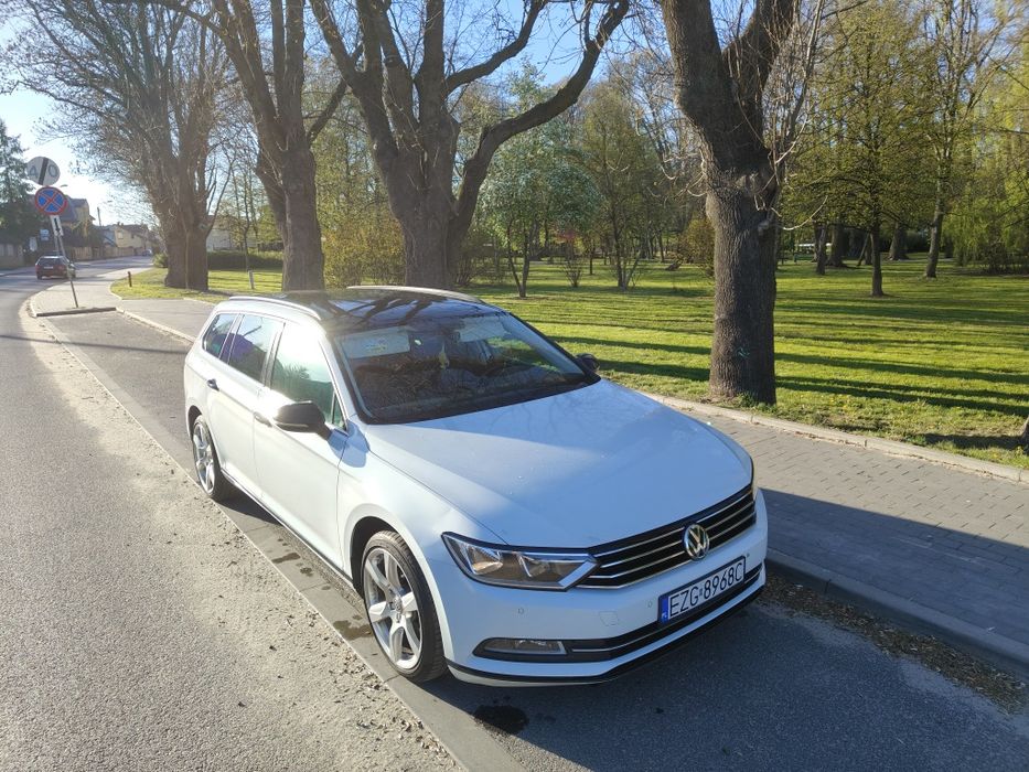 Passat b8 2.0tdi 190ps 2015 najtańszy na Olx koła 18cali .