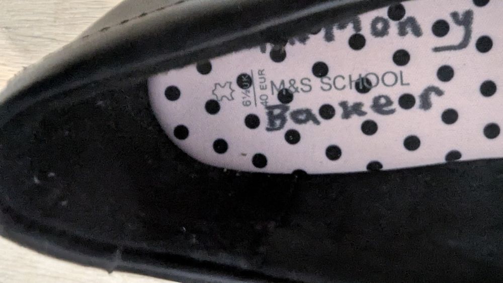 Шкіряні туфлі 39