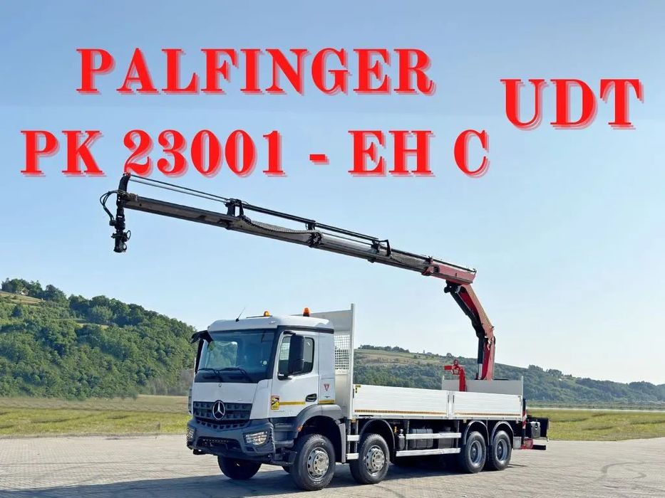 Mercedes-Benz Actros 3240 * SKRZYNIA 7,20 m + PK 23001 - EH C + PILOT / 8x4