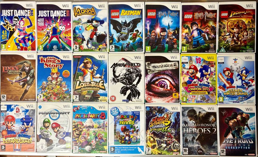 JOGOS Nintendo Wii  || Portes Grátis || Ler Descrição↓